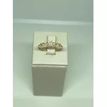 Anel Solitário Ouro 18K Com Pedra