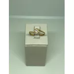 Anel Em Ouro 18K 750 Com Pedras