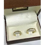 Alianças de casamento e noivado em ouro 18k 750 tradicional 3 mm