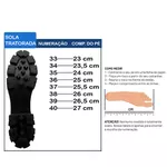 Coturno Feminino Sola Tratorada - Preto