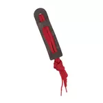 Cadarço Poliéster Achatado Vermelho