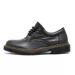 Sapato Colegial Inglês Estilo Veggie Preto Baixo