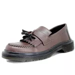 Sapato Mocassim Bambolim Estilo Veggie Marrom