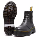 Bota Tratorada Chelsea Estilo Veggie Preto