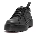 Sapato Colegial Inglês Estilo Veggie Lyon All Black