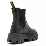 Bota Tratorada Meggie Chelsea Estilo Veggie Preto
