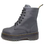 Bota Coturno Tratorada Estilo Inglesa Preto Fosco