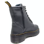 Bota Coturno Tratorada Estilo Inglesa Preto Fosco