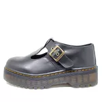 Sapato Inglês Estilo Veggie Boneca Preto Alto
