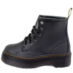 Coturno Estilo Inglês Cano Mid Preto