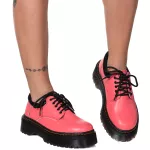 Sapato Colegial Inglês Estilo Veggie Goiaba Sun