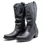 Bota Texana Estilo Veggie Preto