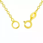 Corrente De Ouro 18k Elo Português De 1mm Com 60cm