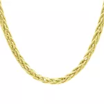 Corrente De Ouro 18k Palmeira De 2,3mm Com 50cm