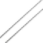 Corrente De Prata 925 Corda De 1,5mm Com 40cm