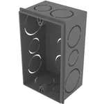 Caixa de parede 4X2 PVC TUBOL CINZA