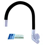 TORNEIRA PIM 4999 C70 BICA MOVEL PAREDE LUXO PRETO