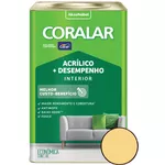 TINTA ACRILICA CORAL FOSCO 18,0 LT AMARELO CANARIO
