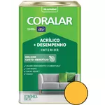 TINTA ACRILICA CORAL FOSCO 18,0 LT AMARELO FREVO