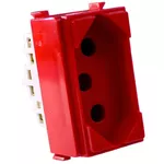 Módulo Tomada ILUMI I9 20A Vermelho 95142