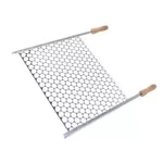 GRELHA P/ CHURRASCO INOX 30 X 50