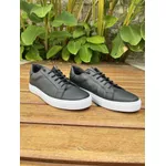 Tênis Feminino Conforto Em Couro Preto