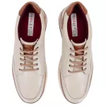 Sapatênis Tênis Casual Ferrile Off White Couro