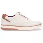 Sapatênis Tênis Casual Ferrile Off White Couro