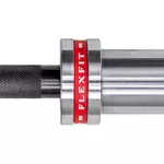 Barra Olímpica Oficial Crossfit,lpo 2.0m 15kg + Presilhas Flexfit Franca