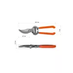 TESOURA TRAMONTINA PODA PROFISSIONAL FORJADA