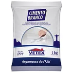 CIMENTO NÃO ESTRUTURAL BRANCO VETEX 1KG
