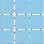 REVESTIMENTO 10X10 CERAL AZUL PISCINA 