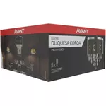 LUSTRE DUQUESA COROA PRETO FOSCO 5XG9 AVANT