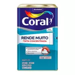 TINTA ACRÍLICA FOSCA RENDE MUITO 16 LITROS CORAL