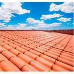 TELHA COLONIAL PVC CERAMICA 3,28X86 FORTLEV