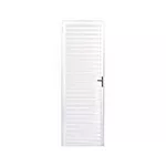 PORTA 210X70 1 FOLHA VENEZIANA TOTAL BRANCA ESQUERDA