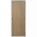 KIT PORTA PRONTA MGM AÇOMAD CARVALHO ALPHA 215X65CM DIREITA