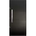 PORTA PIVOTANTE TOTAL PALACE PRETA 1 FOLHA 210X100 DIREITA LÍDER