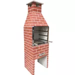 Churrasqueira Tijolinho Padrão 55cm
