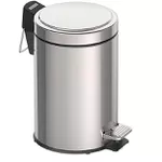 LIXEIRA INOX COM PEDAL BRASIL