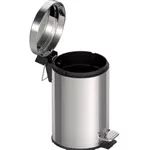 LIXEIRA INOX COM PEDAL BRASIL