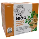 CHA LEAO MARACUJA, LARANJA, E GENGIBRE 22 G C/ 10 SAQ. (2231)