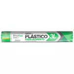SACO PLÁSTICO PARA ALIMENTOS 3 LITROS - 22.5 X 37CM C/50 UNID