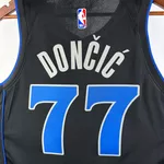 NBA Dallas Maverickis City Edição 23/24 Luka Doncic 77 Preta