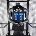 NBA Dallas Maverickis City Edição 23/24 Luka Doncic 77 Preta