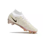 Chuteira Campo Nike Air Zoom Mercurial (FG) - Botinha - Branco (Solado Furta-Cor)