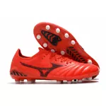 Chuteira Campo Mizuno Morelia Neo (FG) - Vermelho e Preto