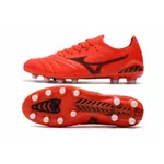 Chuteira Campo Mizuno Morelia Neo (FG) - Vermelho e Preto