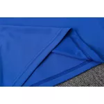 Conjunto Treino Manchester United Regata E Short 2021 / 2022 Azul/Preto (Símbolos Silkados)