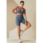 Short Fitness Frelith Básico - CINZA AZULADO